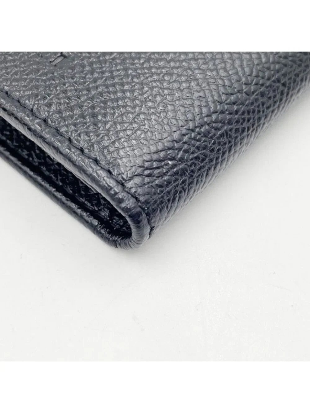 Bvlgari Wallet Black Leather Bifold
